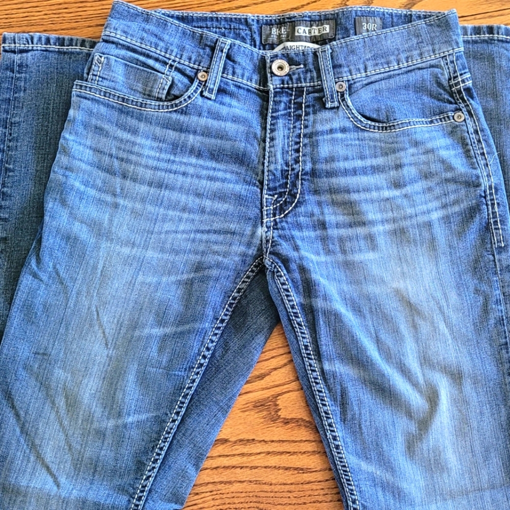 BKE mens CARTER jeans size 30R Straight